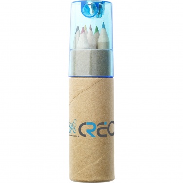 Logotrade promotional merchandise photo of: Kram 6-piece coloured pencil set